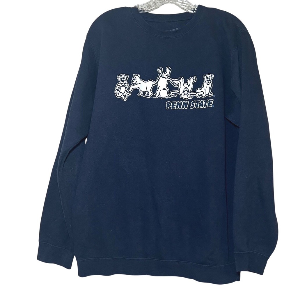The Family Clothesline Penn State Nittany Lions Navy Blue Crewneck Sweatshirt